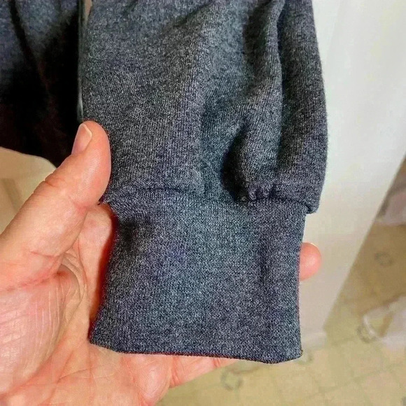 Bowery Supply Co Men's Crewneck Sweatshirt SMALL Grey Graphic Cosmic Love Skater - Picture 3 of 8